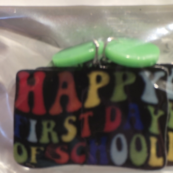 Source Unknown Multicolor Teacher Earrings - Picture 5 of 5